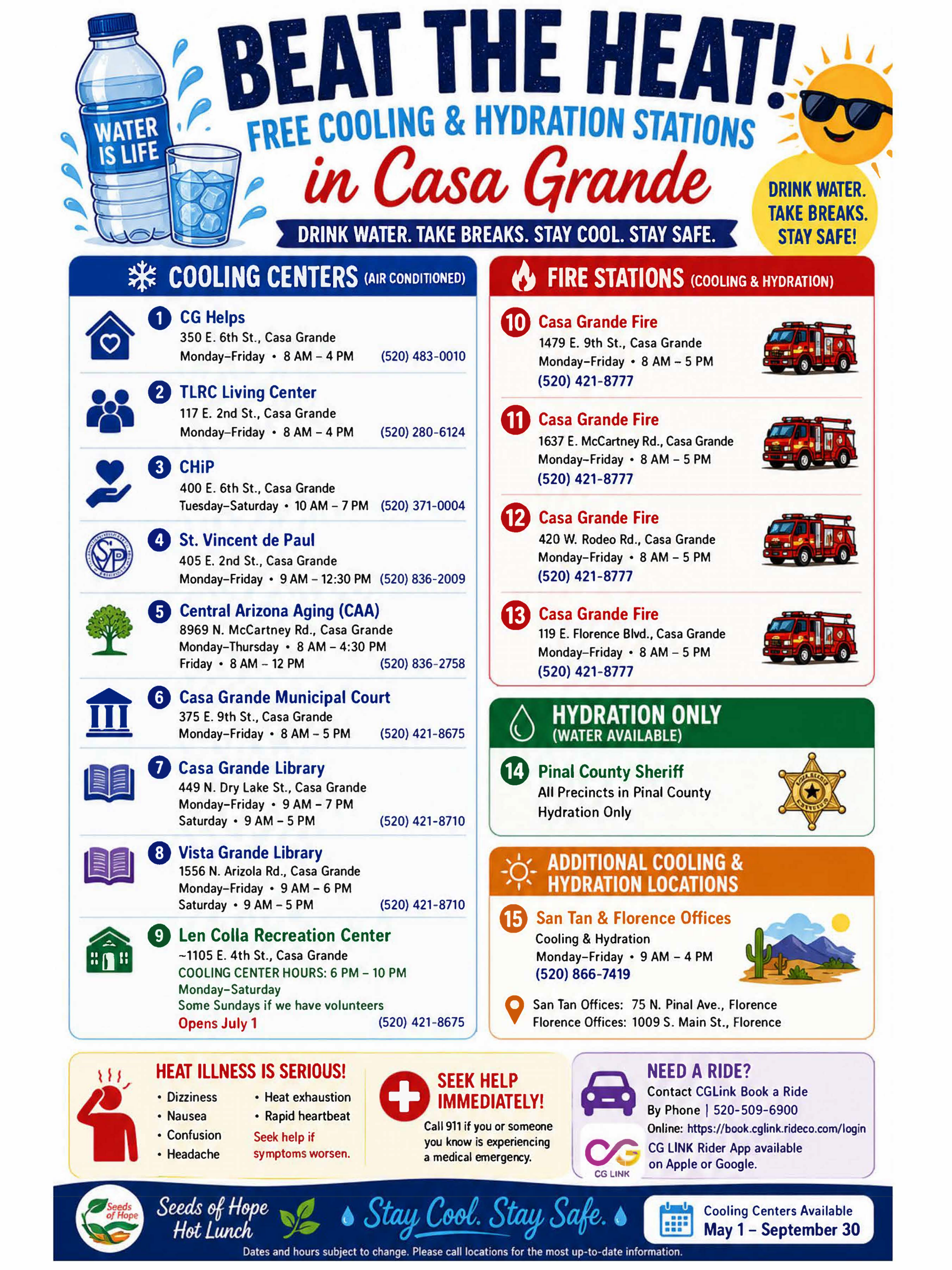Casa Grande Cooling Centers
