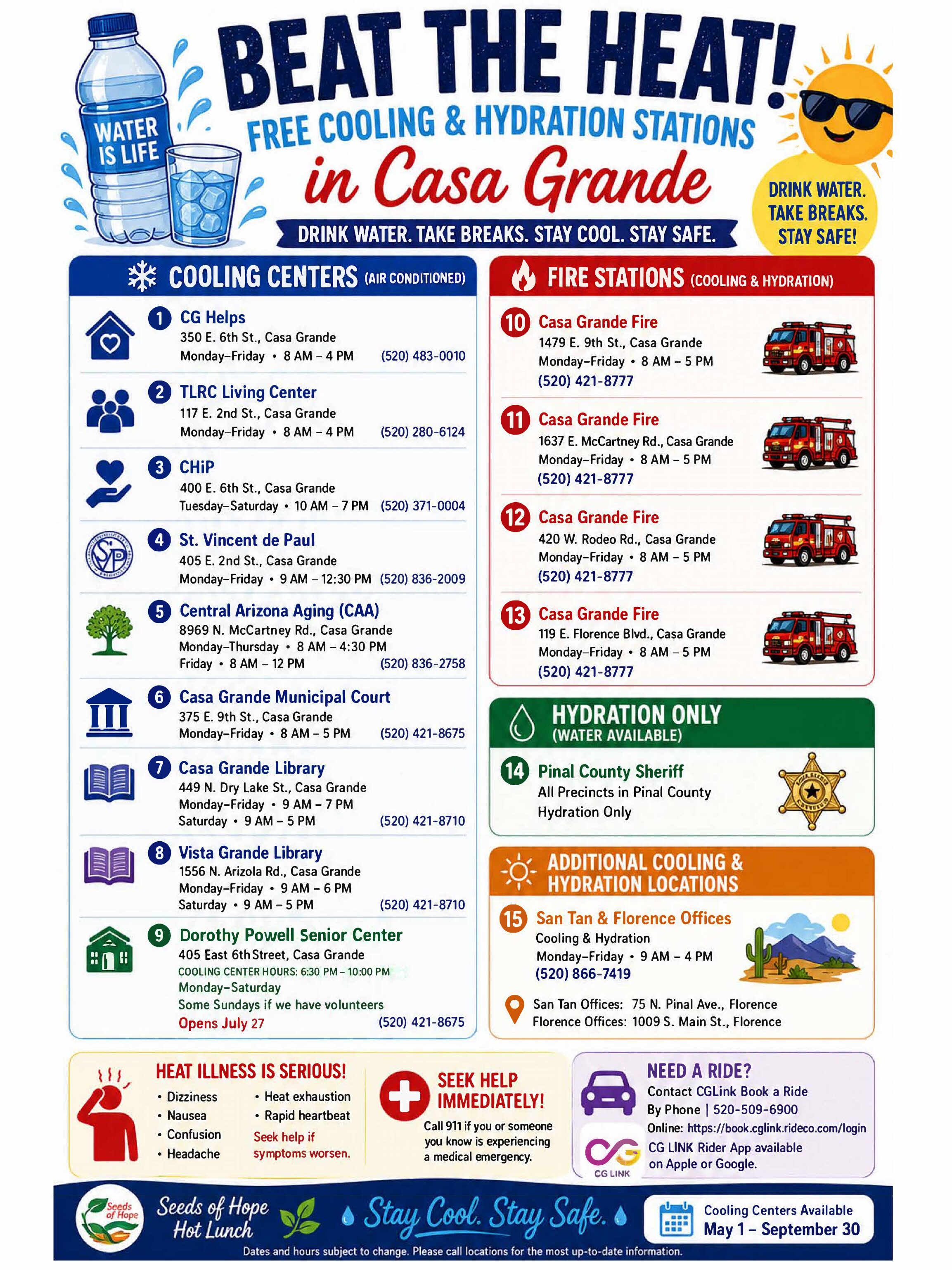 Casa Grande Cooling Centers
